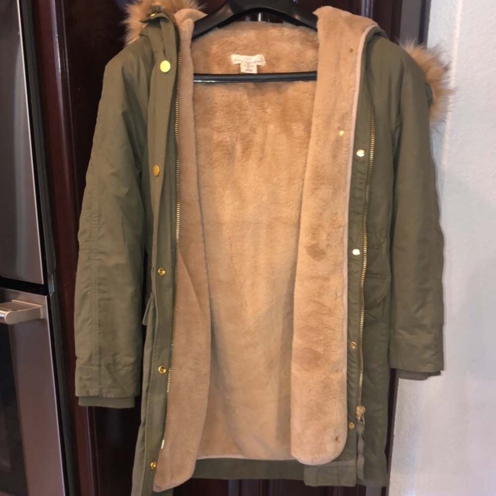 Thick winter jacket